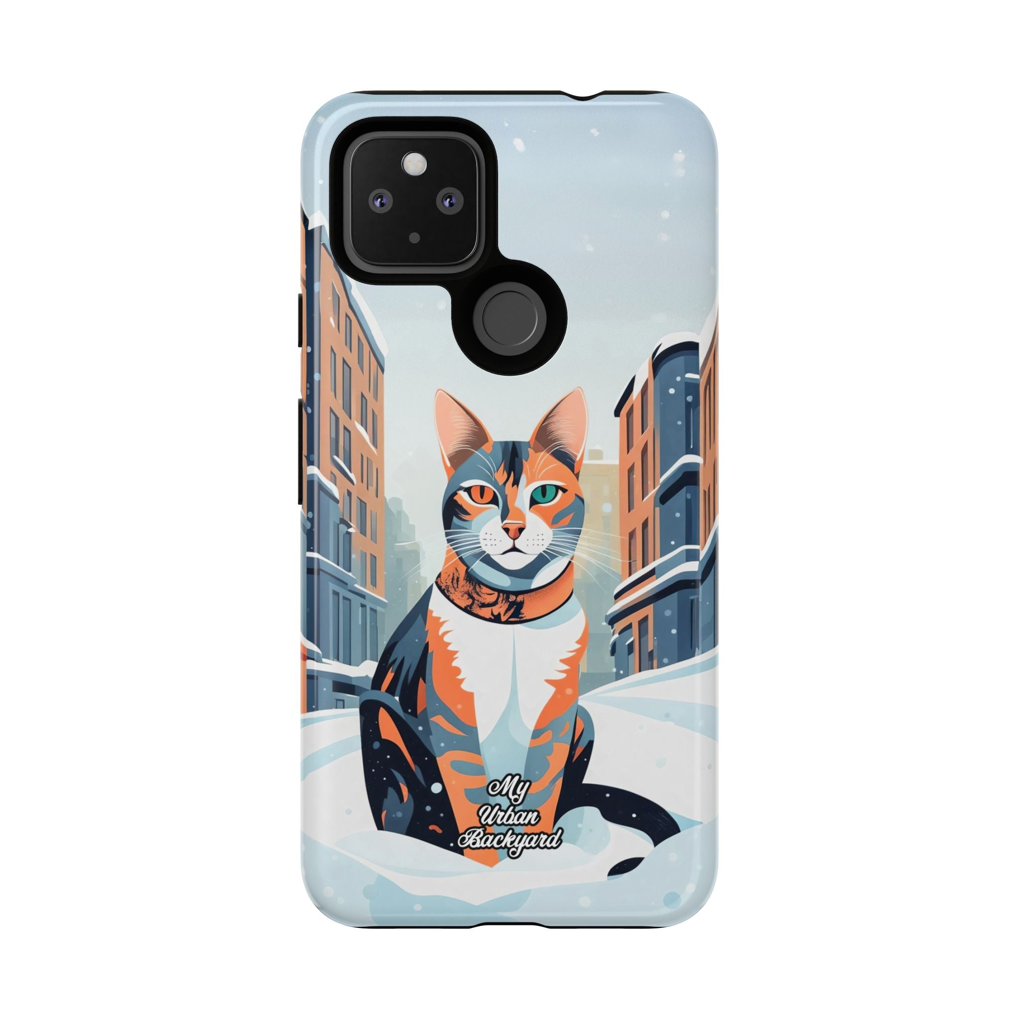 Claws Pawson in the Snow, Cell Phone Case - Apple, Samsung, Google Pixel