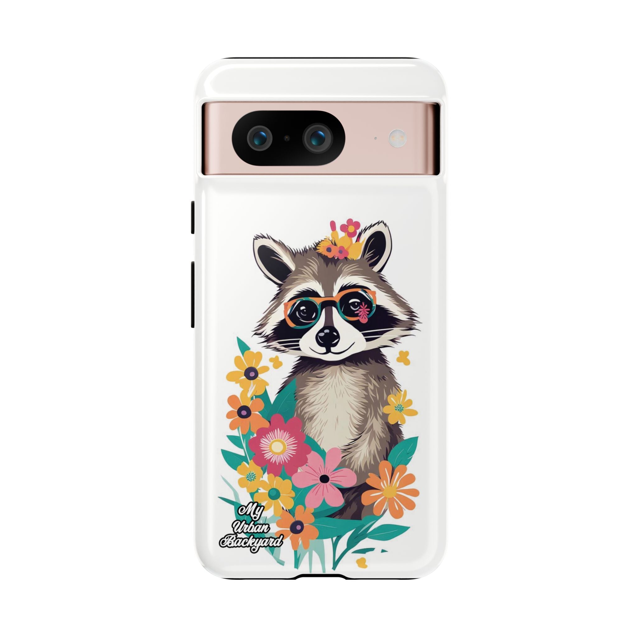 Raccoon with Glasses, Cell Phone Case - Apple, Samsung or Google Pixel