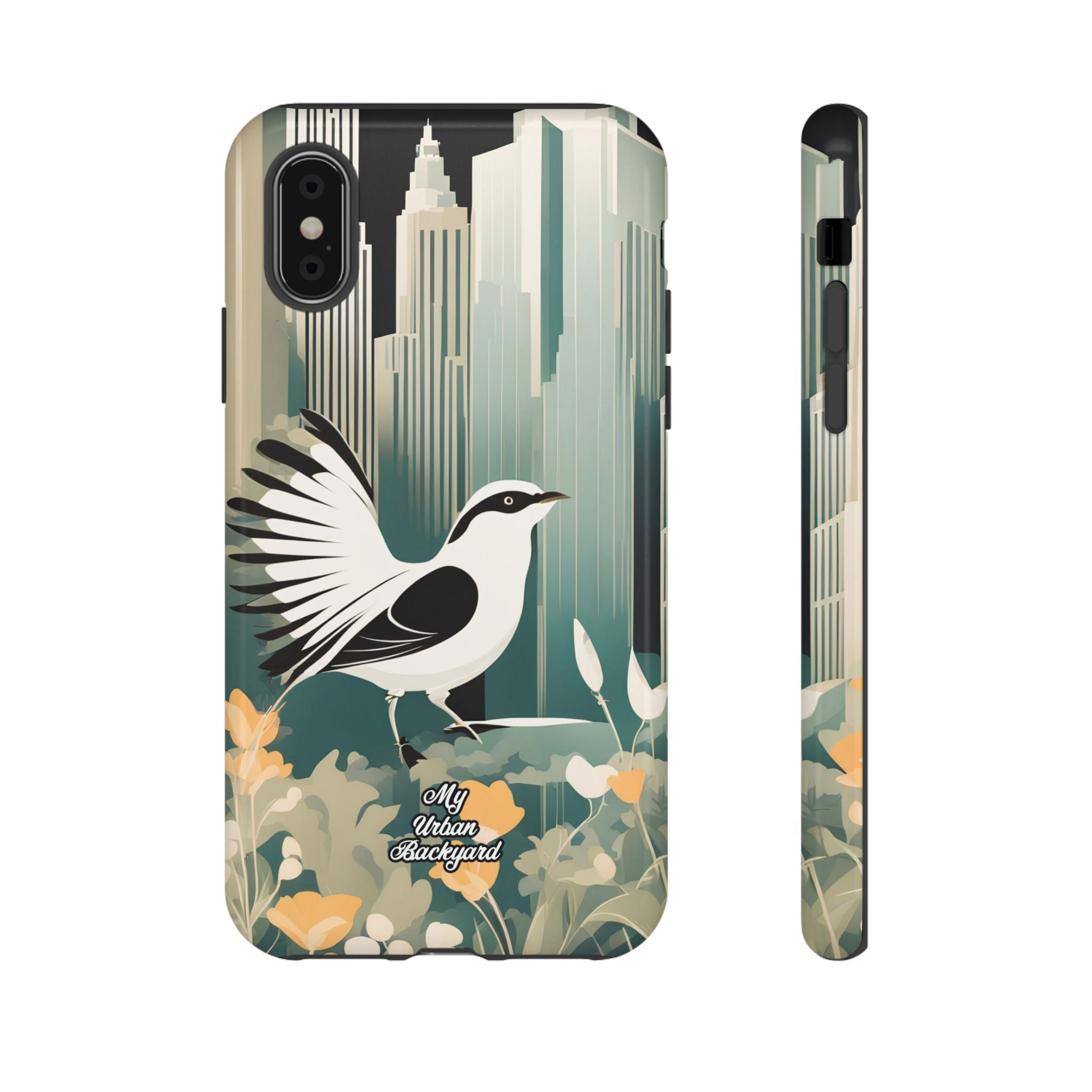 City Bird, Cell Phone Case - Apple iPhone, Samsung Galaxy, Google Pixel
