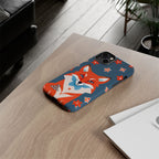 Fox with Flowers, Cell Phone Case - Apple, Samsung, Google Pixel