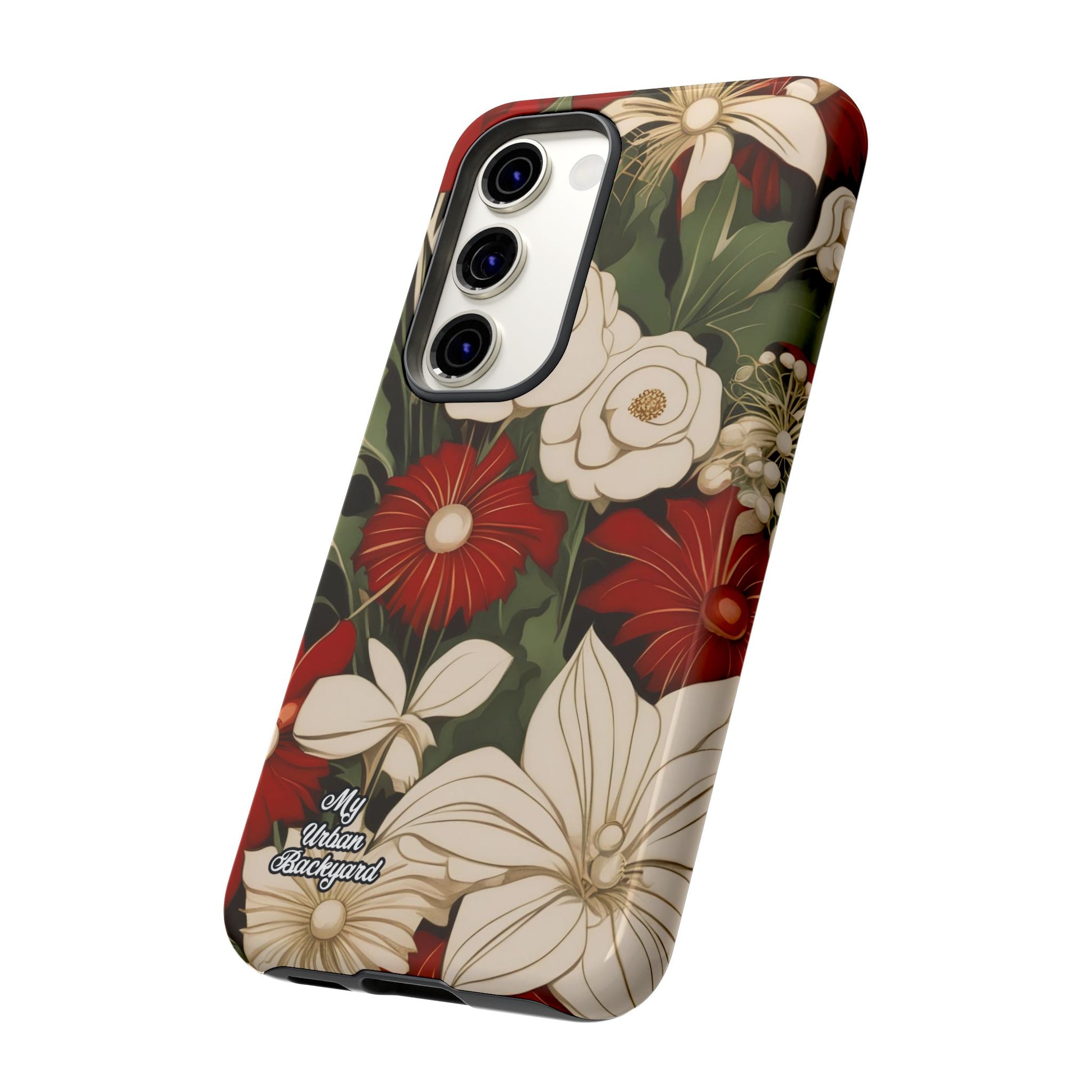 Holiday Flowers, Cell Phone Case - Apple, Samsung, Google Pixel