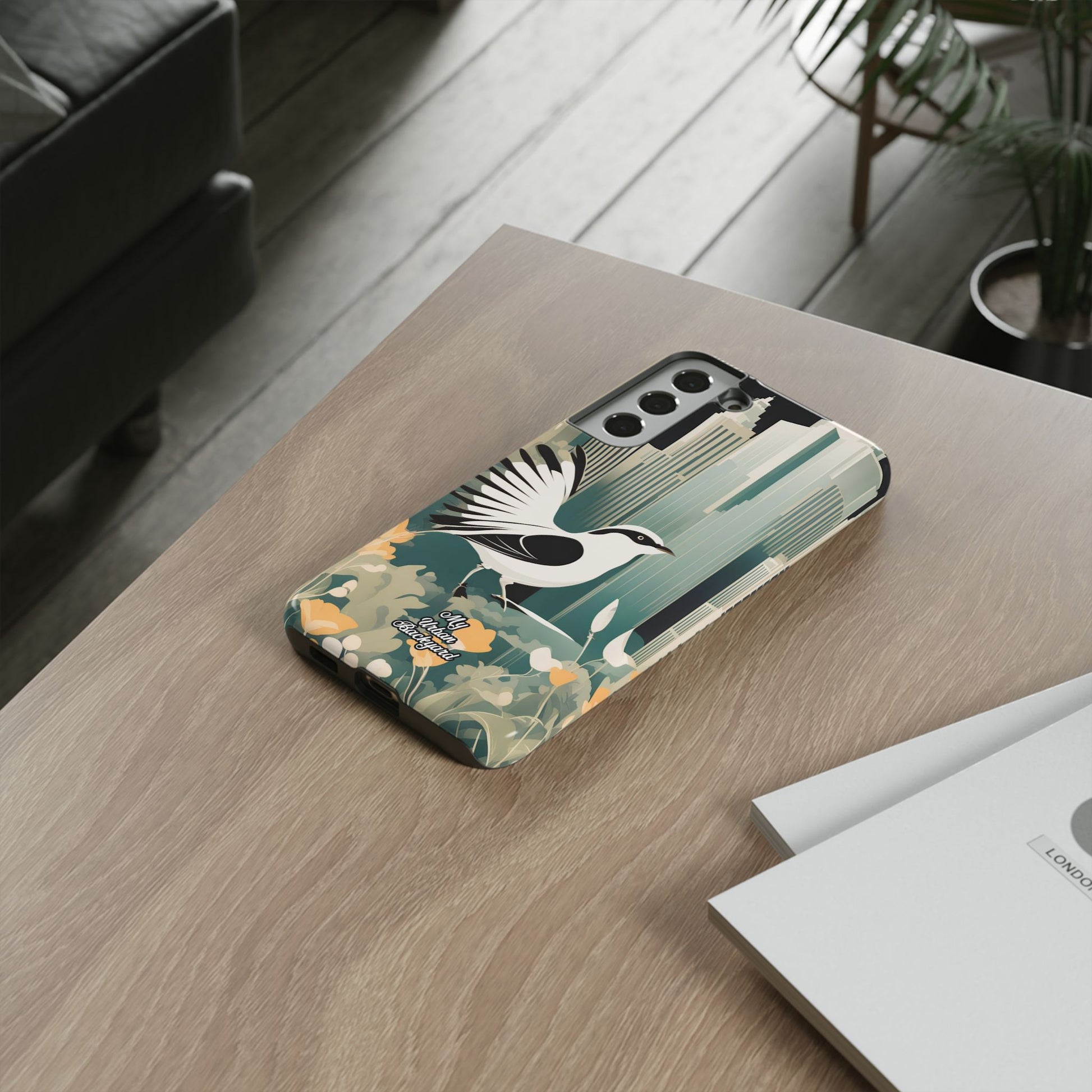 City Bird, Cell Phone Case - Apple iPhone, Samsung Galaxy, Google Pixel