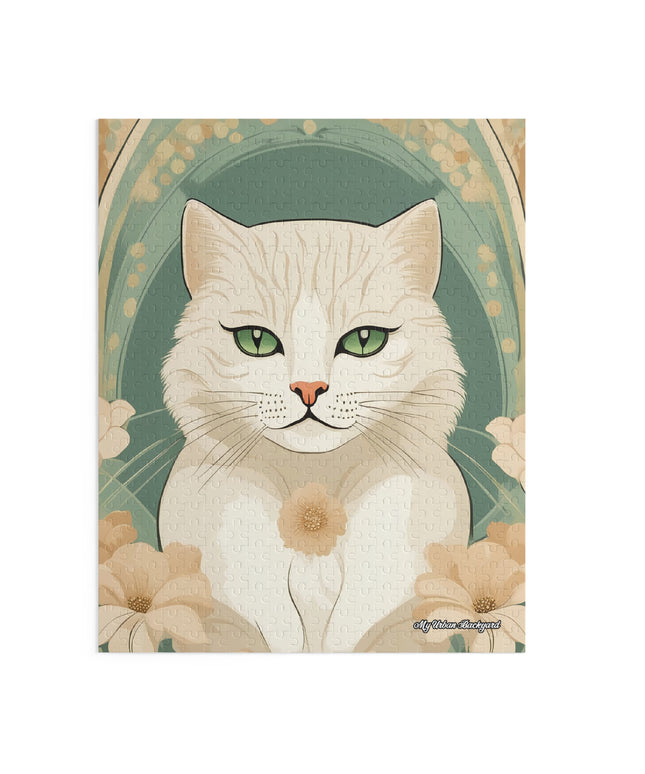 Blanca Purrington, Cat Jigsaw Puzzle, (120, 252, or 500-Piece)