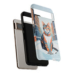 Claws Pawson in the Snow, Cell Phone Case - Apple, Samsung, Google Pixel