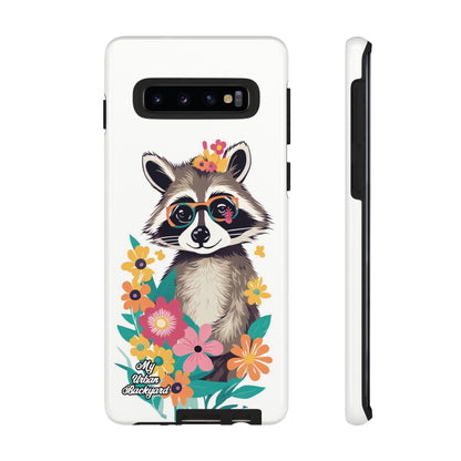 Raccoon with Glasses, Cell Phone Case - Apple, Samsung or Google Pixel