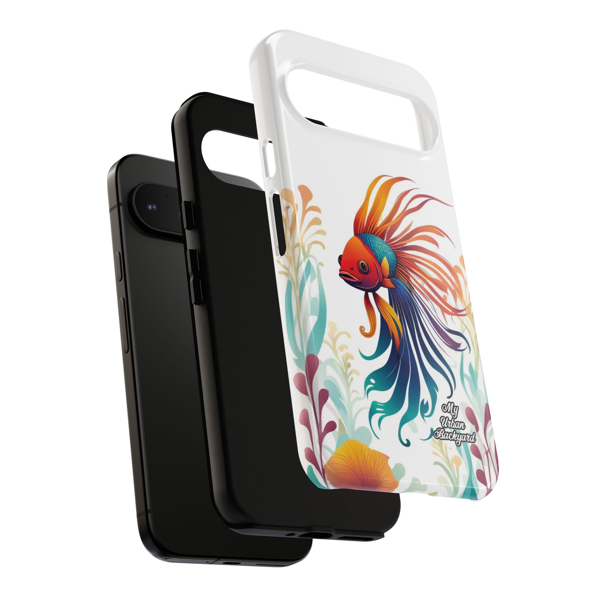Colorful Betta Fish, Cell Phone Case - Apple, Samsung or Google Pixel
