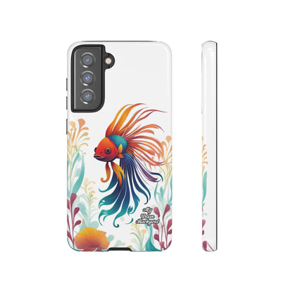 Colorful Betta Fish, Cell Phone Case - Apple, Samsung or Google Pixel