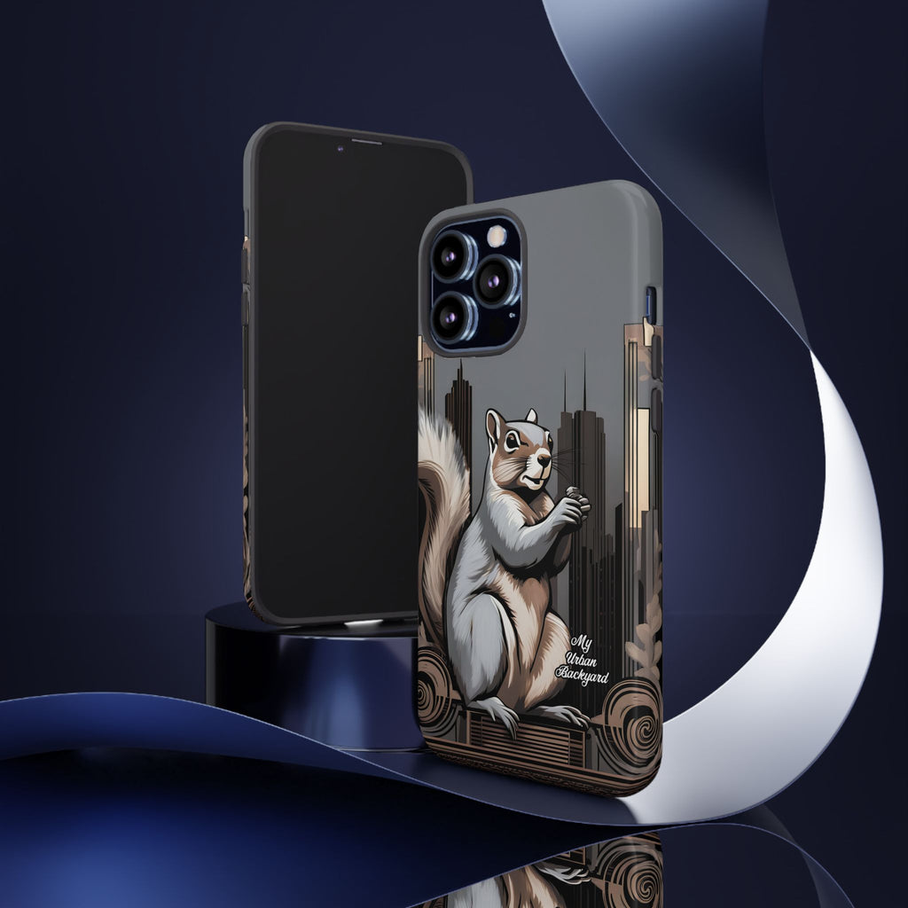 Urban Gray Squirrel, Cell Phone Case - Apple, Samsung, Google Pixel