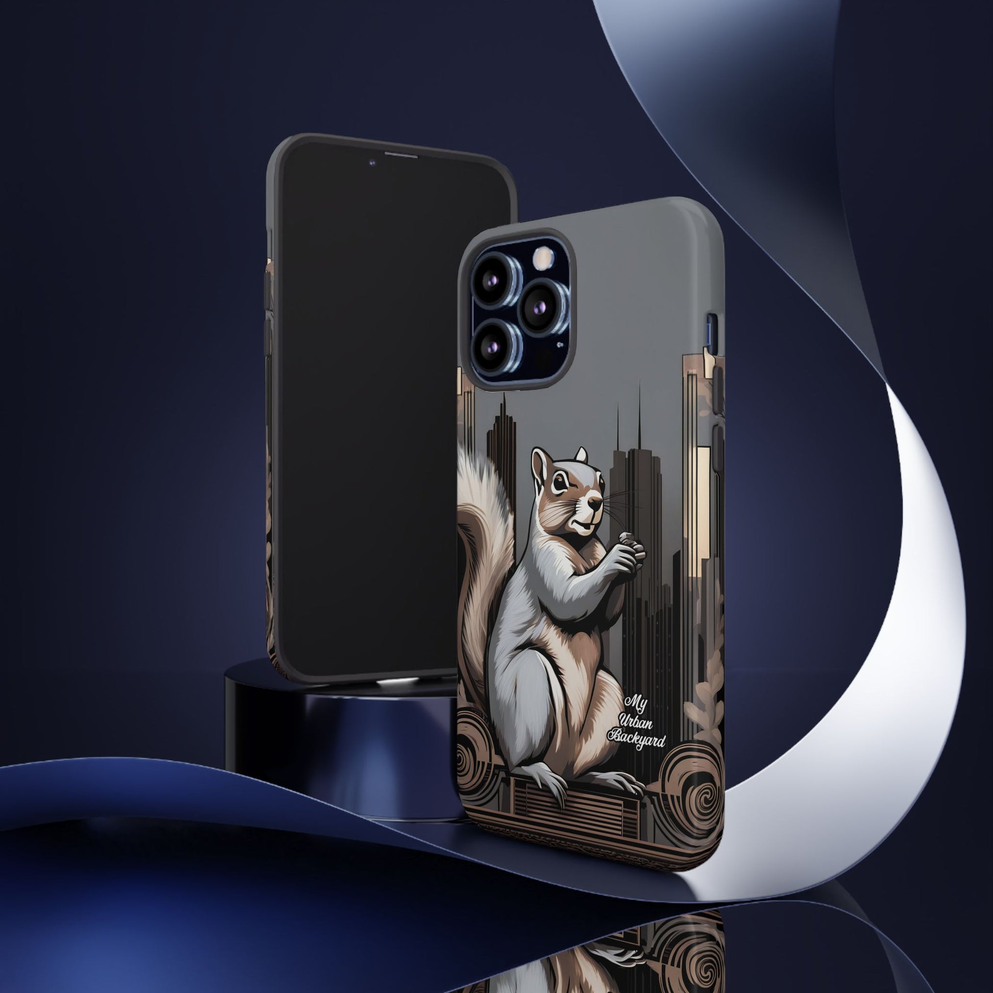 Urban Gray Squirrel, Cell Phone Case - Apple, Samsung, Google Pixel