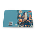 Colorful Bird Spiral Journal