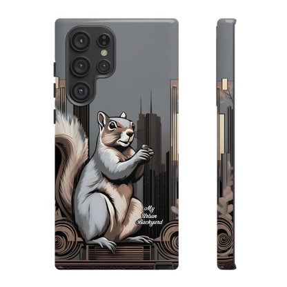 Urban Gray Squirrel, Cell Phone Case - Apple, Samsung, or Google Pixel