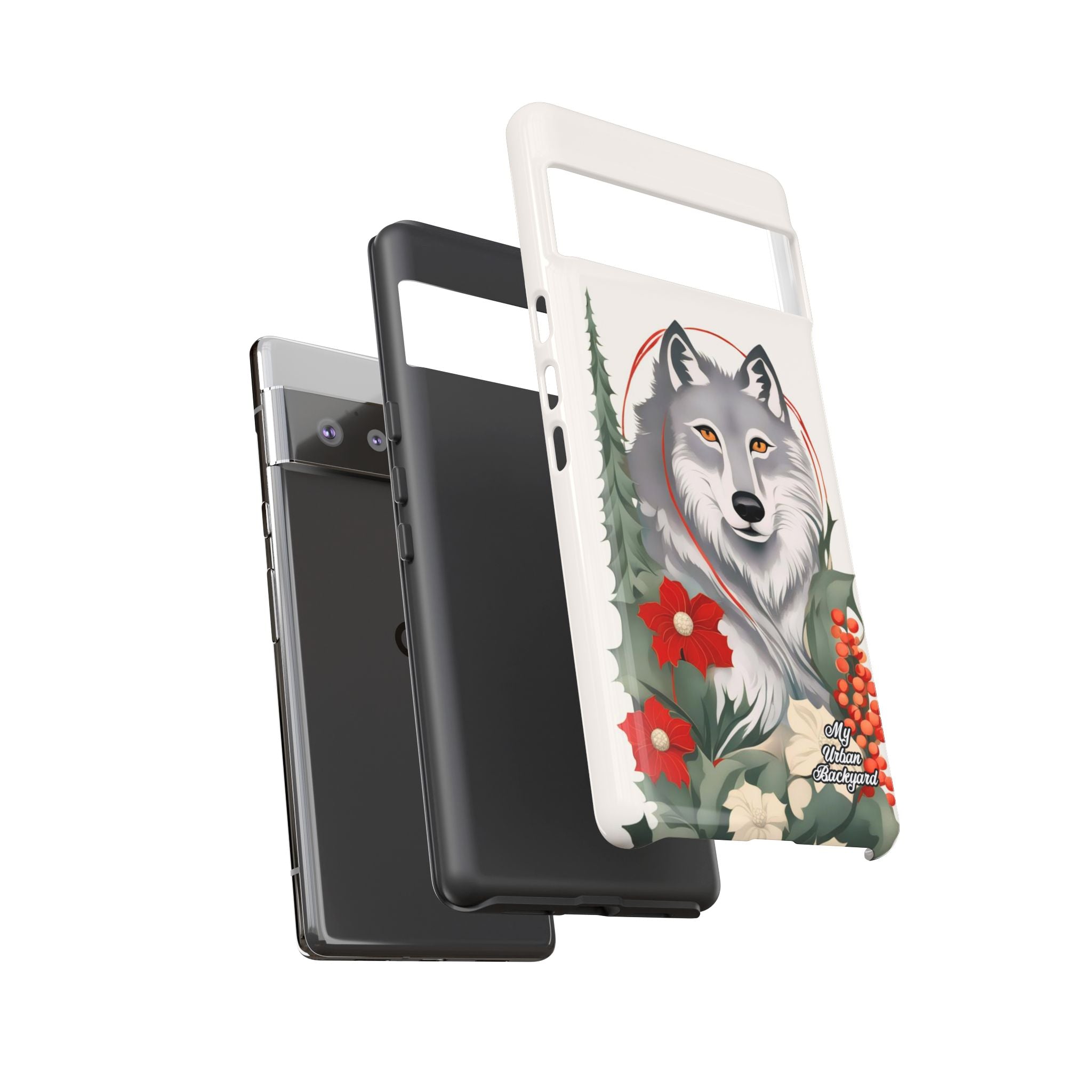 Winter Wolf, Cell Phone Case - Apple, Samsung, Google Pixel