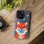 Fox with Flowers, Cell Phone Case - Apple, Samsung, Google Pixel