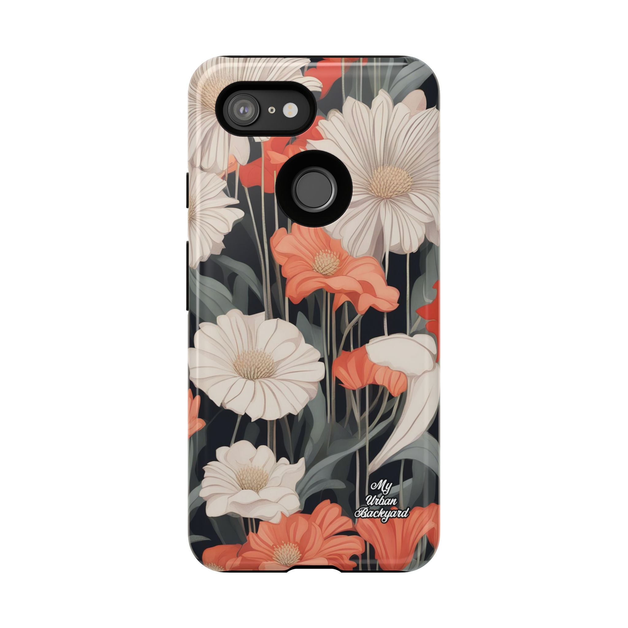 Art Deco Flowers, Cell Phone Case - Apple, Samsung, Google Pixel