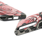 Pink Rose Flowers, Cell Phone Case - Apple, Samsung or Google Pixel