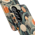 Orange and White Flowers, Cell Phone Case - Apple, Samsung, Google Pixel