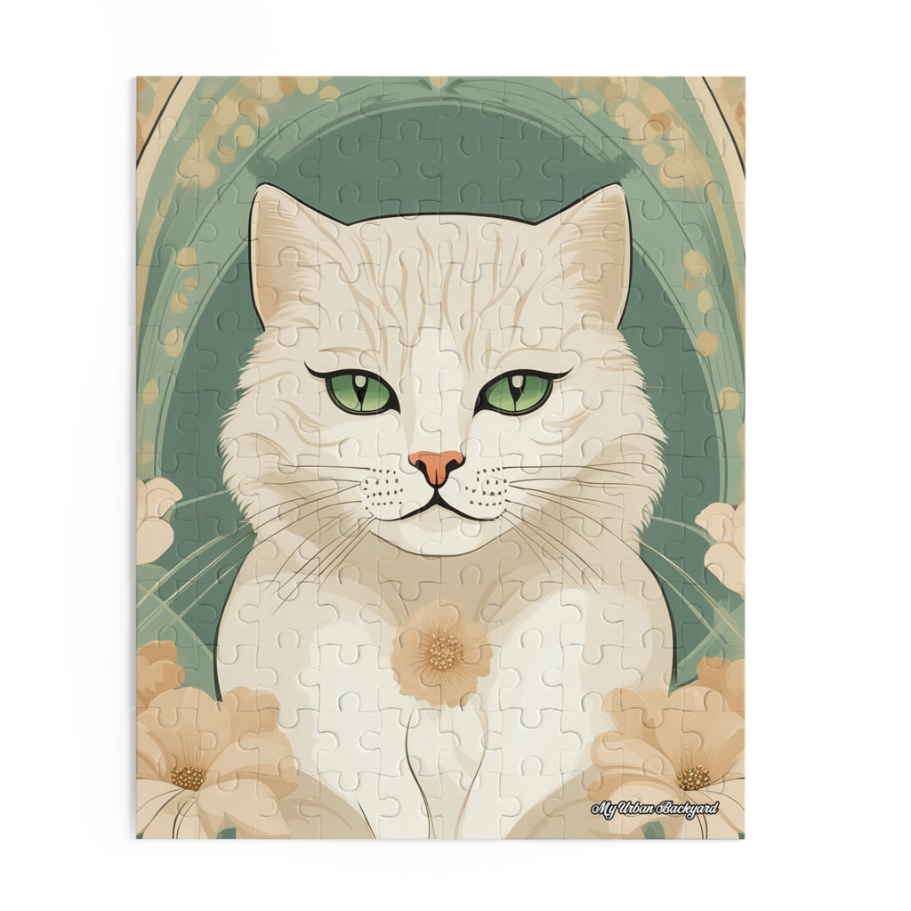 Blanca Purrington, Cat Jigsaw Puzzle, (120, 252, or 500-Piece)