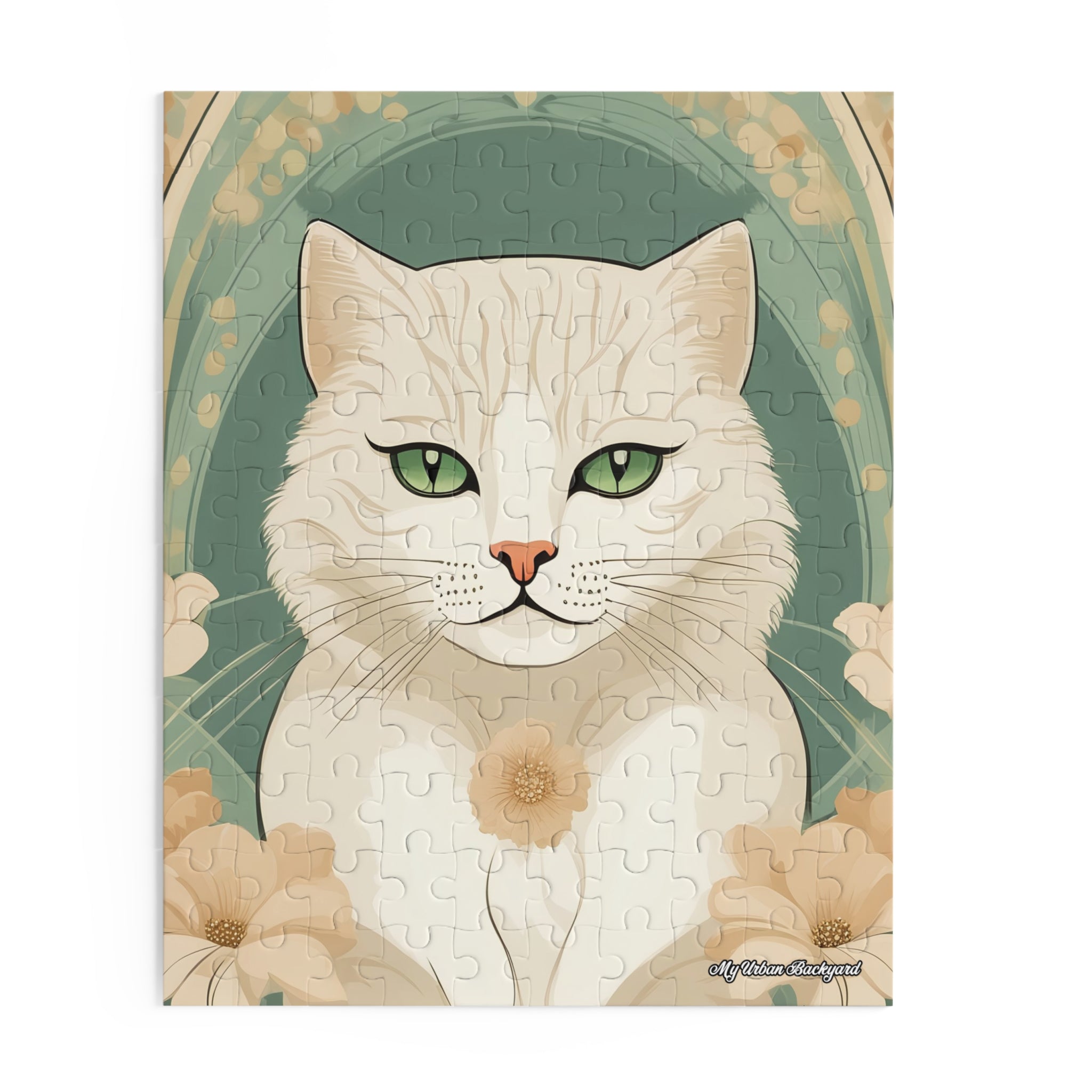 Blanca Purrington, Cat Jigsaw Puzzle, (120, 252, or 500-Piece)