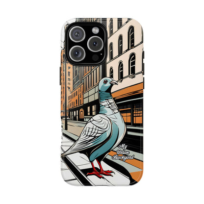 Pigeon on a City Street, Cell Phone Case - Apple, Samsung, or Google Pixel