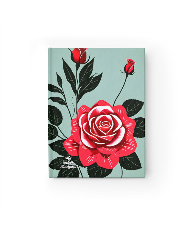 Red Roses, Hardcover Notebook Journal - Write in Style