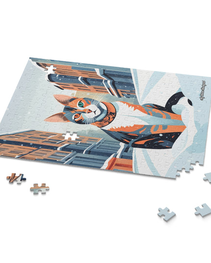 Claws Pawson, Cat Jigsaw Puzzle, (120, 252, or 500-Piece)