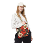 Holiday Flowers, Tote Bag with Cotton Handles