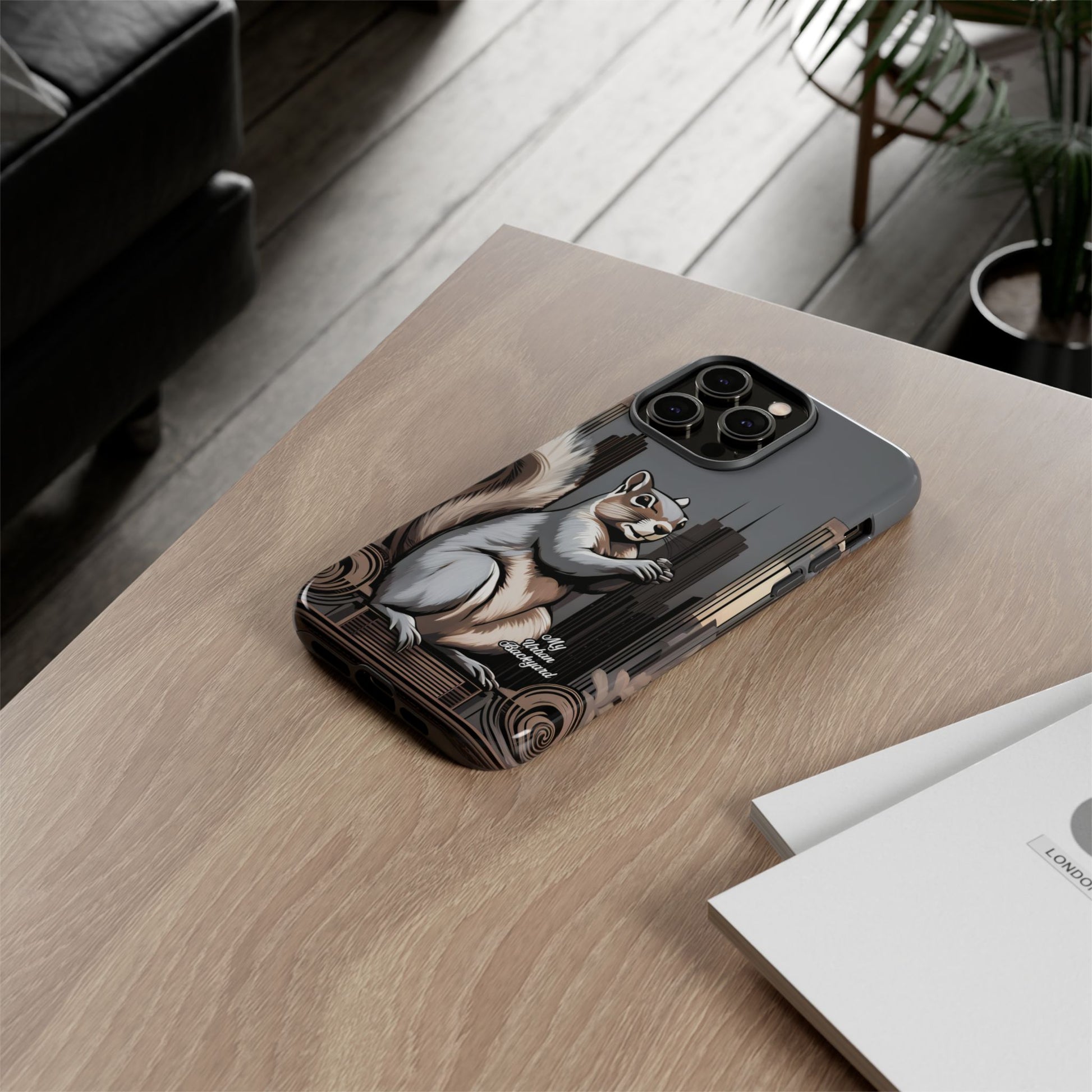 Urban Gray Squirrel, Cell Phone Case - Apple, Samsung, Google Pixel