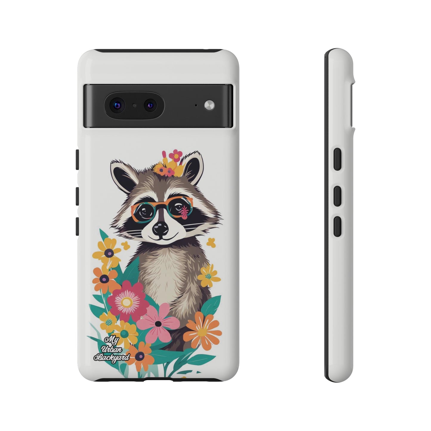 Raccoon with Glasses, Cell Phone Case - Apple, Samsung or Google Pixel