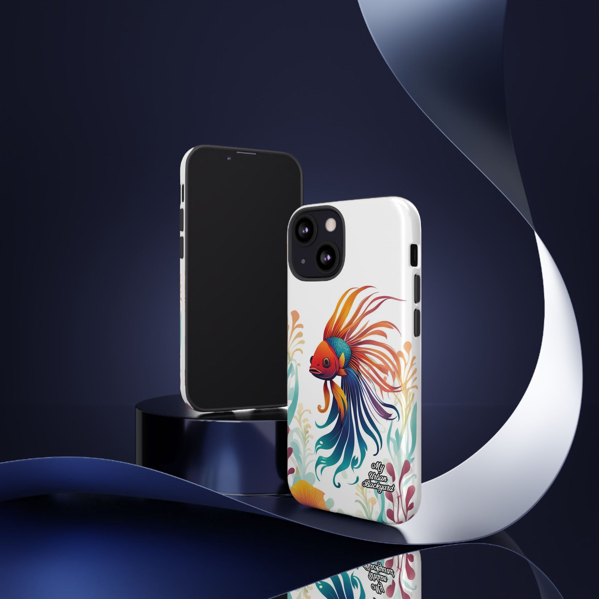 Colorful Betta Fish, Cell Phone Case - Apple, Samsung or Google Pixel