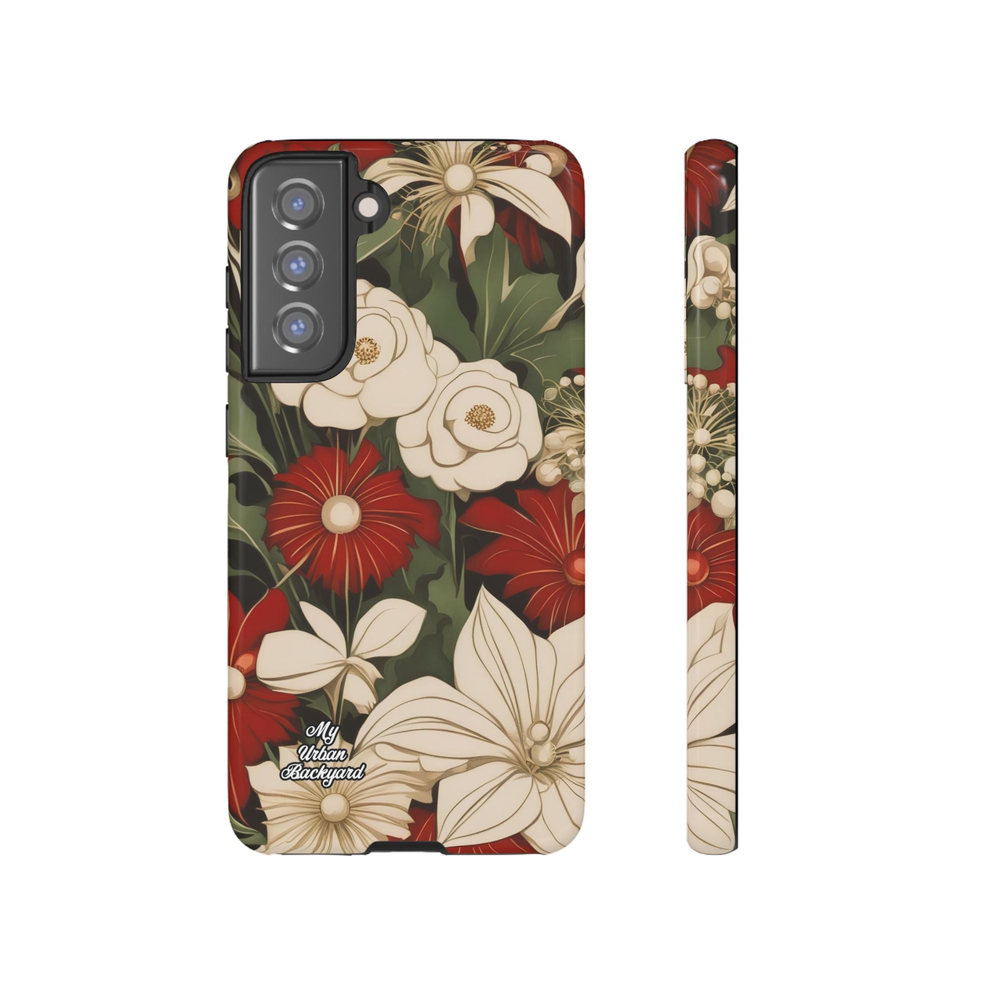 Holiday Flowers, Cell Phone Case - Apple, Samsung, Google Pixel