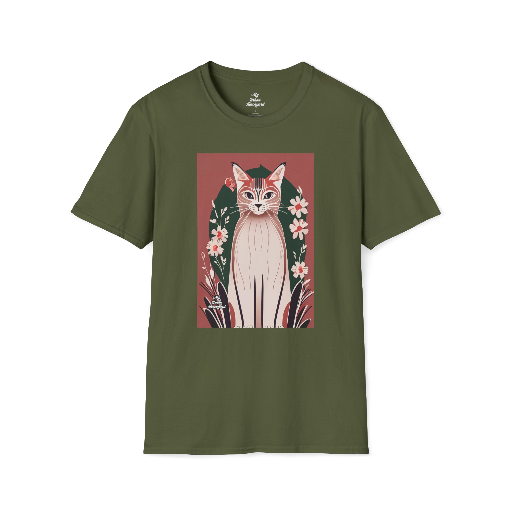 Selena Purrmore, Cat T-Shirt, Soft 100% Cotton, Unisex, Short Sleeve, Classic Fit