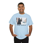 Whisker Wonderland Unisex Heavy Cotton Tee - Cozy Cat Lover's T-Shirt