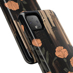 Urban Evening with Flowers, Cell Phone Case