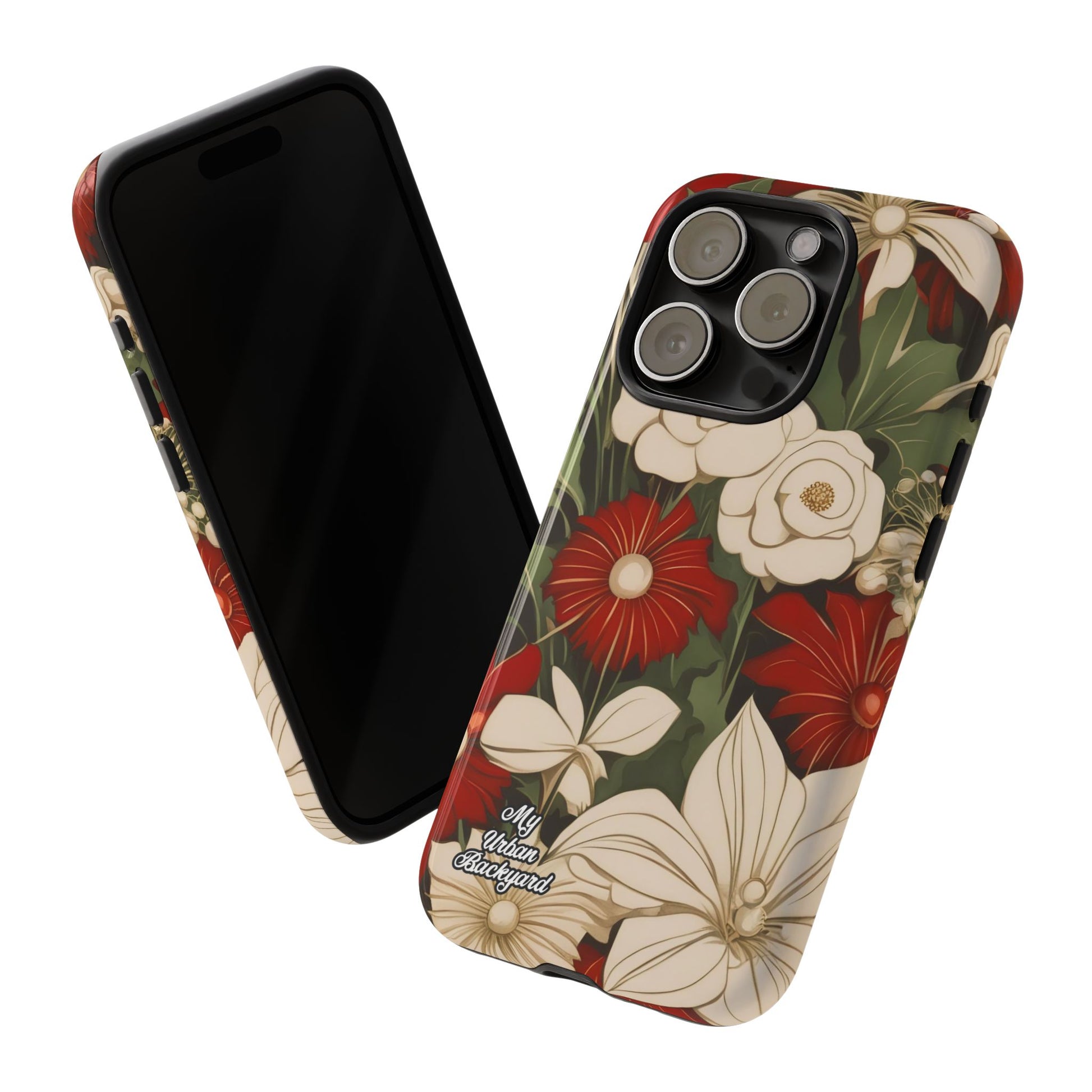 Holiday Flowers, Cell Phone Case - Apple, Samsung, Google Pixel