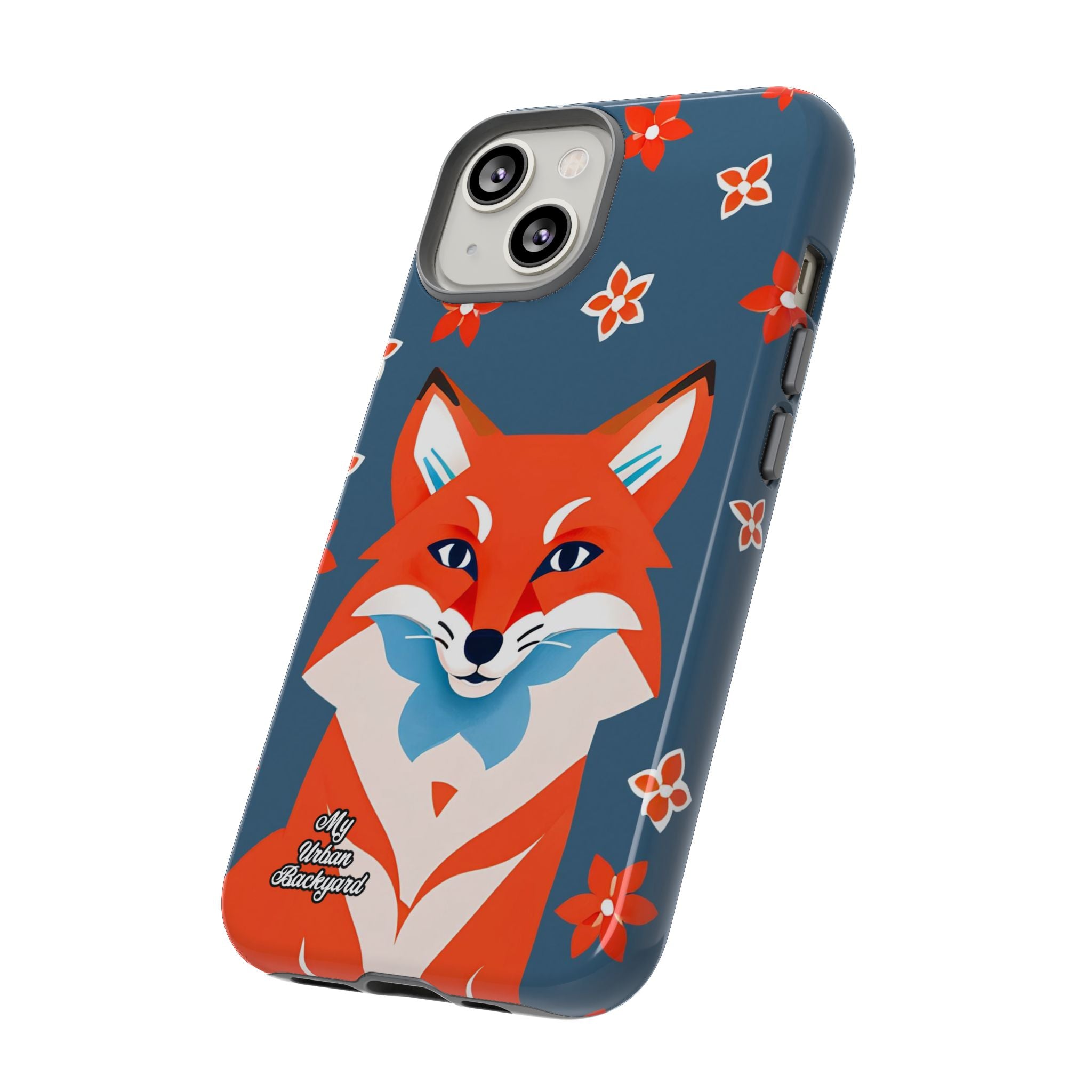 Fox with Flowers, Cell Phone Case - Apple, Samsung, Google Pixel