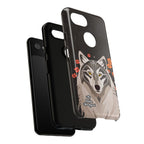 Art Deco Wolf, Cell Phone Case - Apple, Samsung, Google Pixel