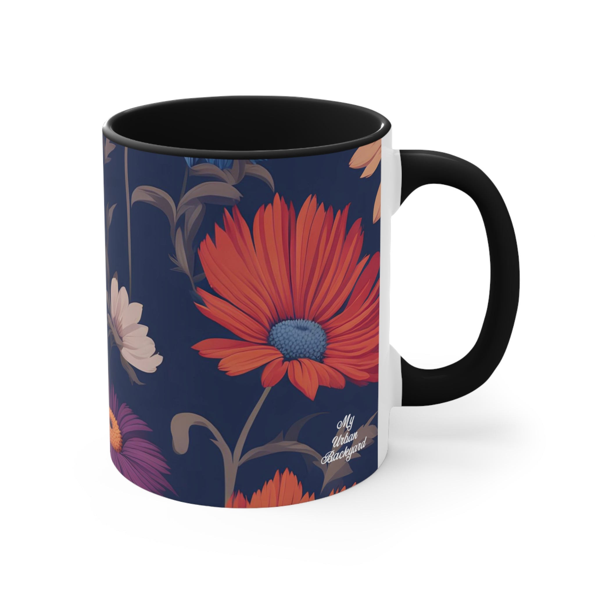 Fun Wildflowers, Ceramic Coffee Mug