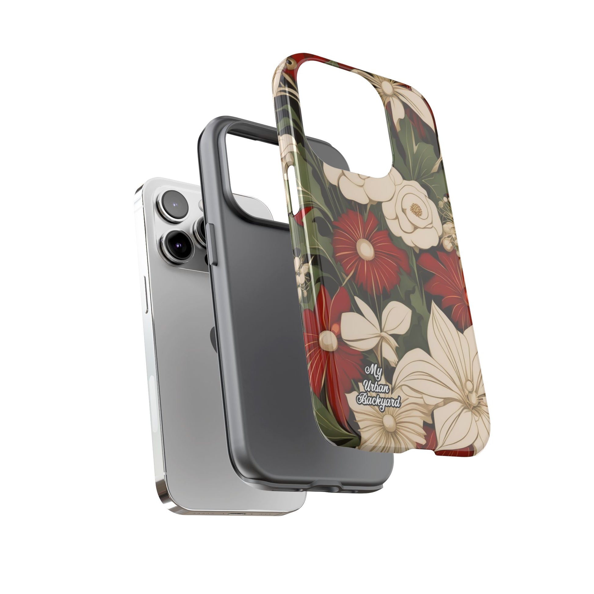 Holiday Flowers, Cell Phone Case - Apple, Samsung, Google Pixel