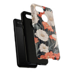 Art Deco Flowers, Cell Phone Case - Apple, Samsung, Google Pixel