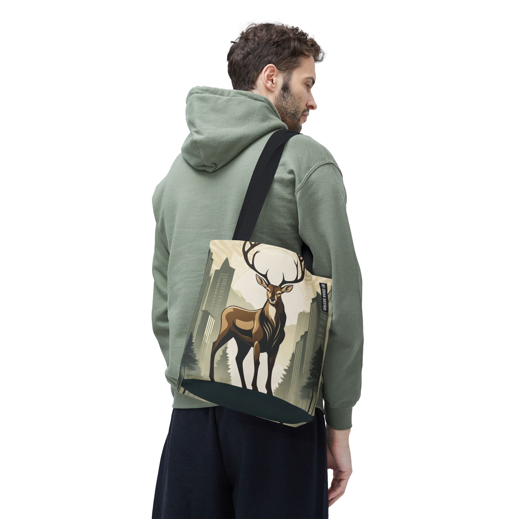 Urban Stag Tote Bag