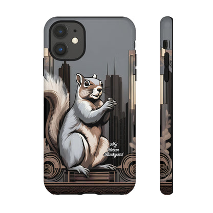 Urban Gray Squirrel, Cell Phone Case - Apple, Samsung, or Google Pixel