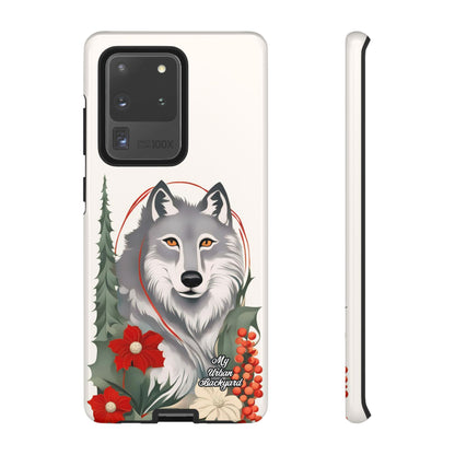 Winter Wolf, Cell Phone Case - Apple, Samsung or Google Pixel