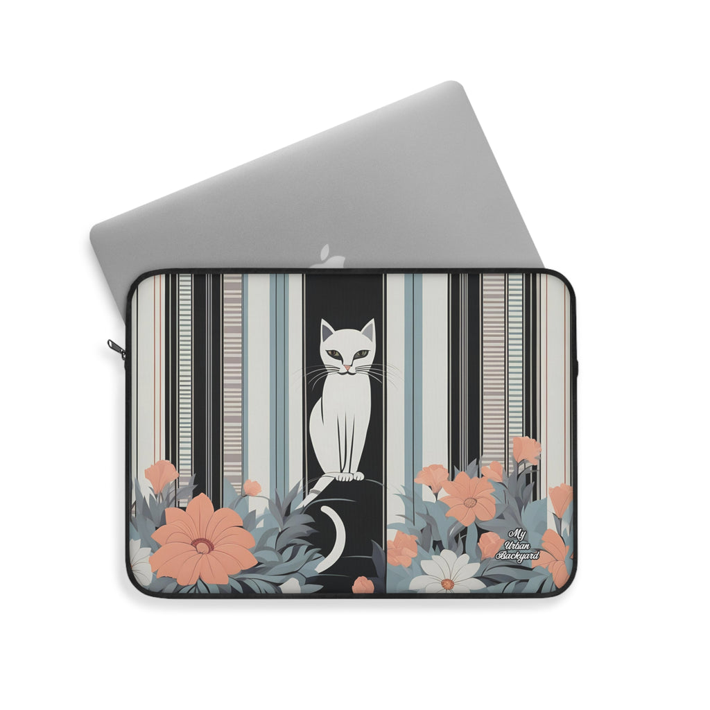 Navi Starbloom, Cat Laptop Carrying Case, Top Loading Sleeve for School or Work