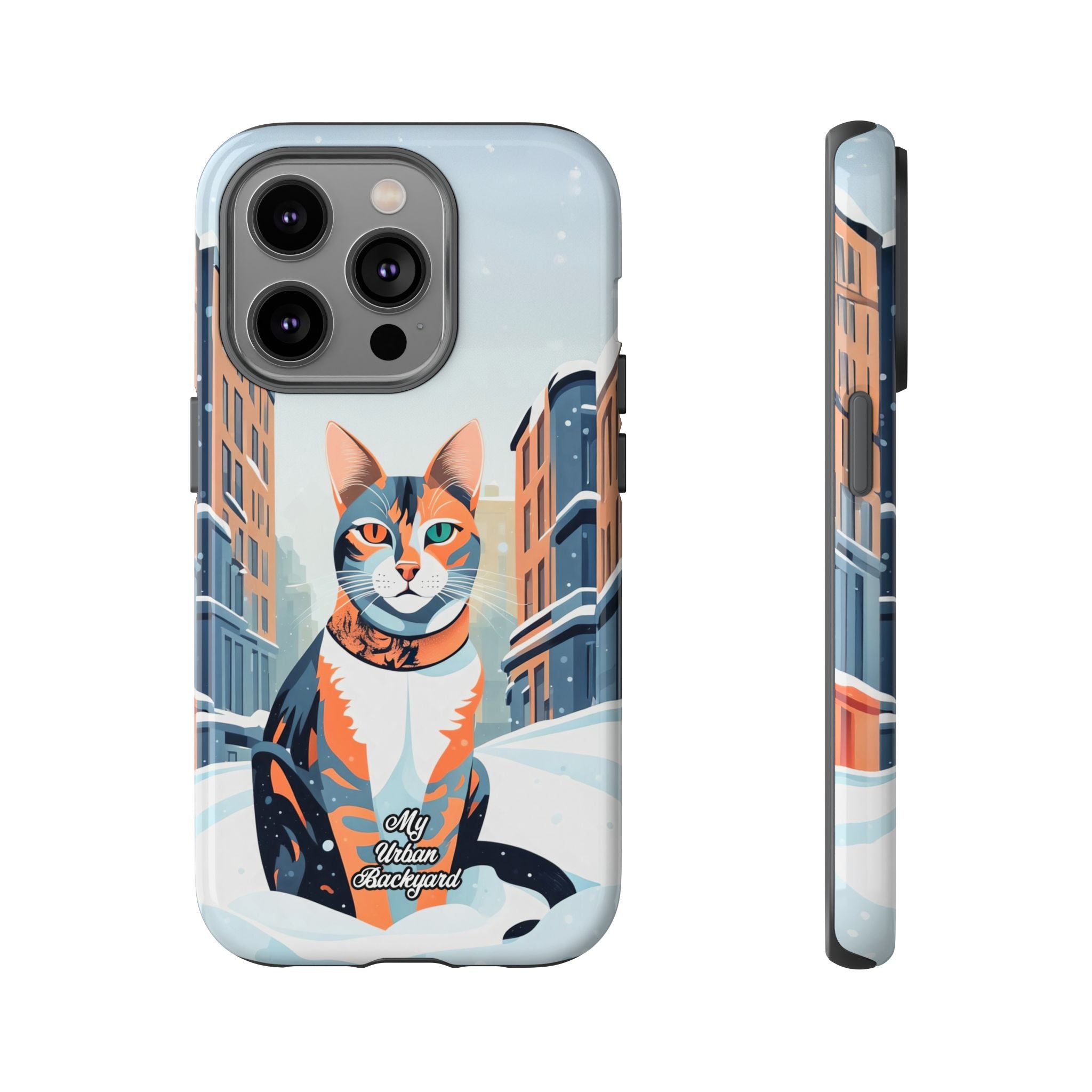 Claws Pawson in the Snow, Cell Phone Case - Apple, Samsung, Google Pixel