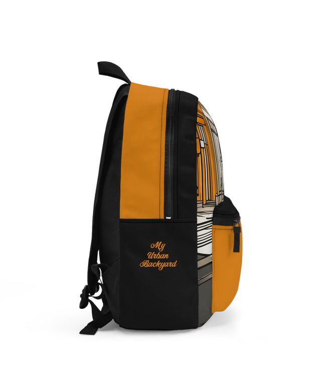 Lucian Purrcrest, Cat Backpack with Computer Pocket and Padded Back