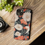 Art Deco Flowers, Cell Phone Case - Apple, Samsung, Google Pixel