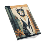 Art Deco City Cat Softcover Journal