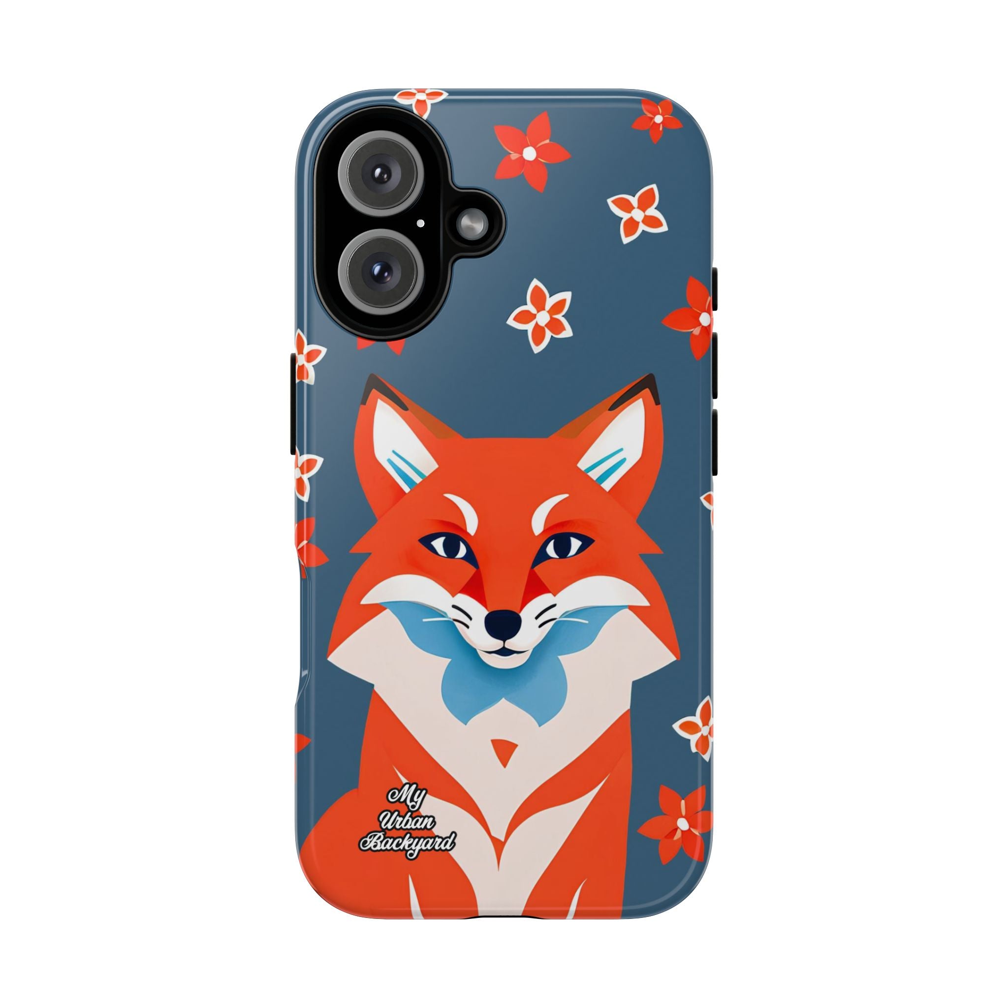Fox with Flowers, Cell Phone Case - Apple, Samsung, Google Pixel