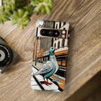 Pigeon on a City Street, Cell Phone Case - Apple, Samsung, Google Pixel