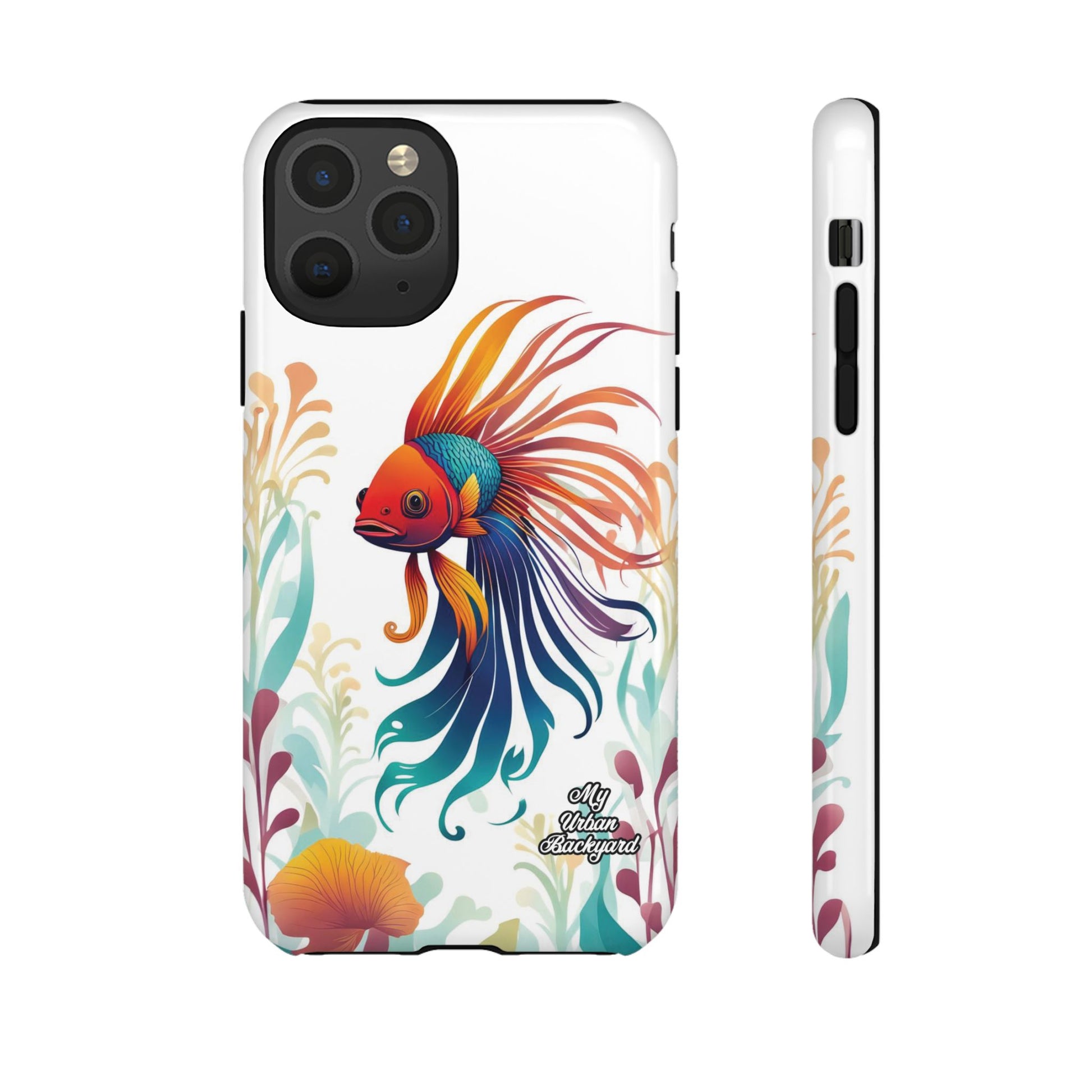 Colorful Betta Fish, Cell Phone Case - Apple, Samsung or Google Pixel